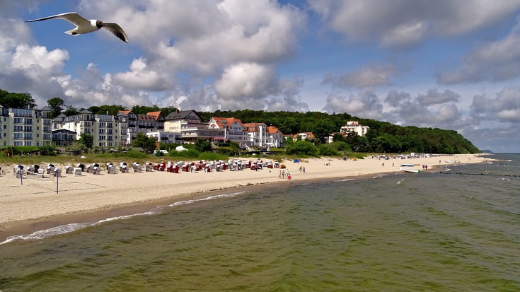 Strand in Bansin auf Usedom