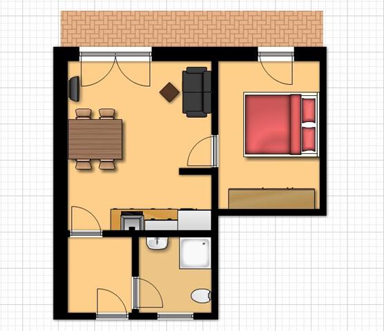 Grundriss Villa Sandrose