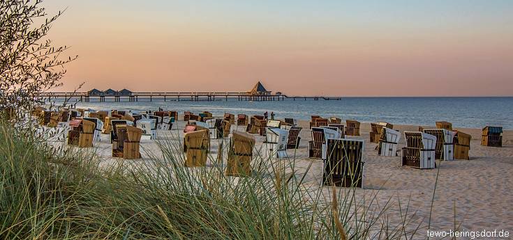 Ostseebad Heringsdorf - Seebrcke an der Ostsee