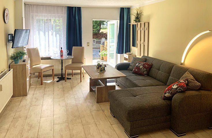 Wohnbereich der Ferienwohnung