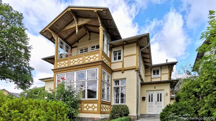 Ferienohnung in Heringsdorf auf Usedom mit WLAN, Terrasse, Kamin und nur 100 Metern Strandentfernung. Buchen Sie Ihre Wunschferienwohnung auf dr Insel Usedom in Strandnhe im Kaiserbad Heringsdorf.