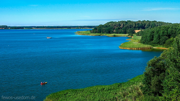 Halbinsel Gnitz auf der Insel Usedom