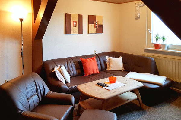 Ferienwohnung Balm auf Usedom Wohnzimmer