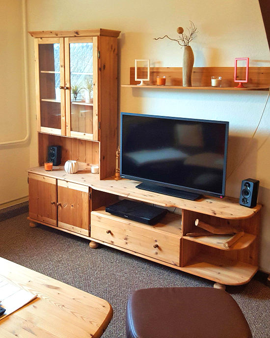 das zweite Schlafzimmer der Ferienwohnuing