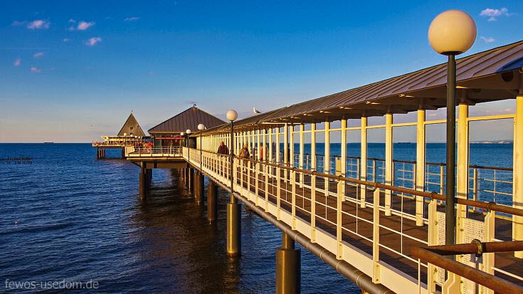 Seebrcke an der Ostsee in Heringsdorf
