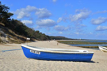 Usedom Strand zu Pfingsten 
