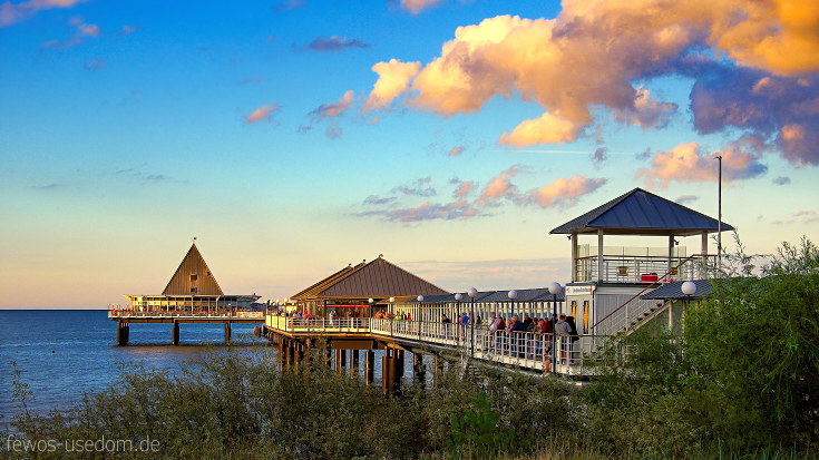Seebrücke in Heringsdorf auf Usedom